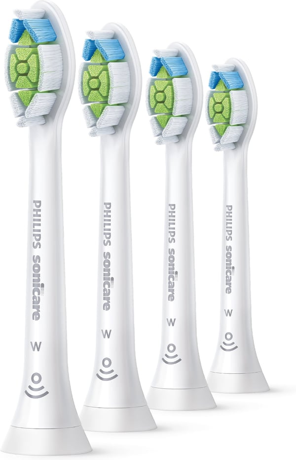 Philips Sonicare W2 Optimal White utbytesborstar, 4 st, HX6064/87