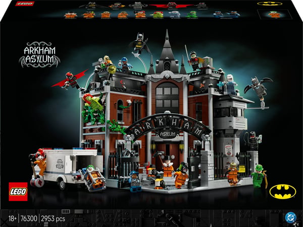 LEGO Superhjältar DC 76300 - Arkham Asylum™
