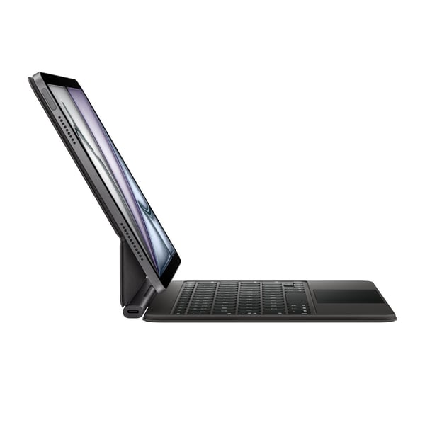 Apple Magic Keyboard 11" iPad Air för (M3) tangentbord och skydd, svart (MGYX4)