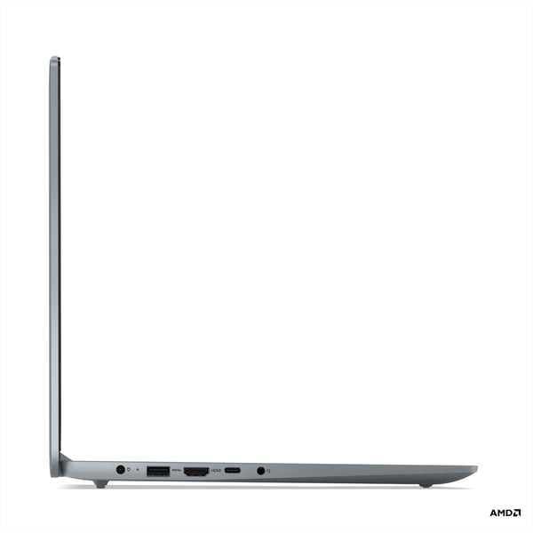 Lenovo IdeaPad Slim 3 82XQ012QMX 15,6" bärbar dator, Windows 11 Home S, grå