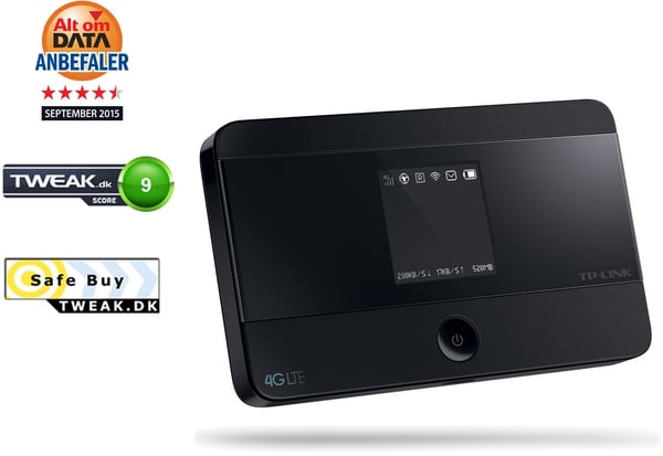 TP-LINK M7350 LTE-modem og WiFi-basestation