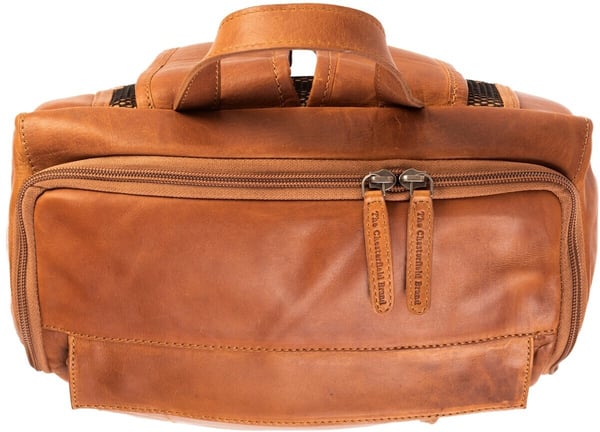 The Chesterfield Brand Rich -rygsæk til 15,6" bærbar computer, cognac