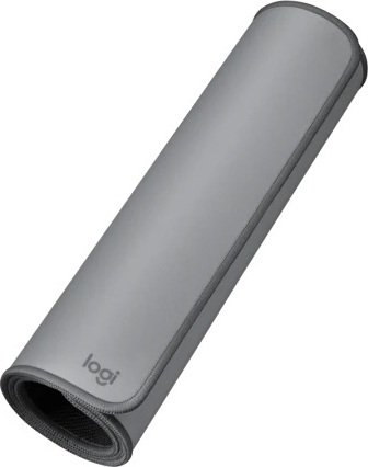 Logitech Desk Mat Studio Series -musmatta, medelgrå