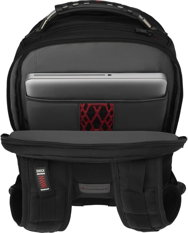 Wenger Ibex Deluxe-rygsæk til 16" bærbare computere, sort