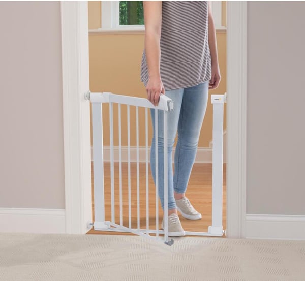 Safety 1st Flat Step -sikkerhedsgrind, 73 - 80 cm, hvid
