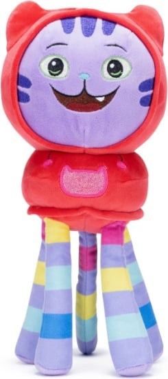 Universal Gabby's Dollhouse DJ Catnip plyslegetøj, 25 cm