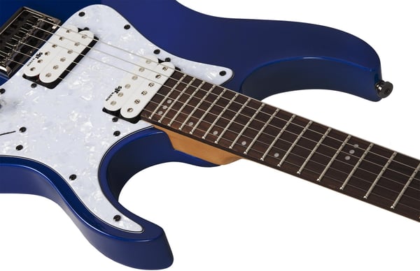 Schecter SGR Banshee-6 elgitarr, Electric Blue