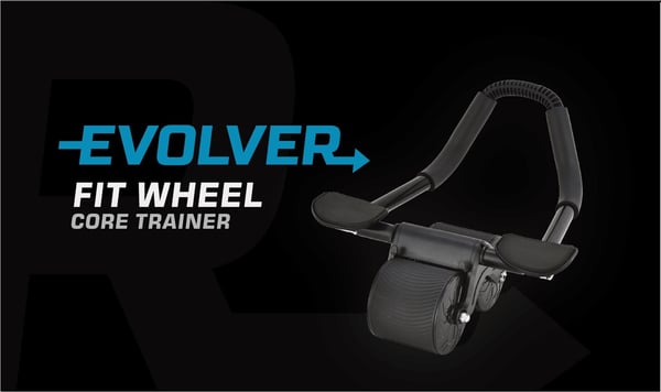 Evolver Fit Wheel Core Trainer -magträningsutrustning