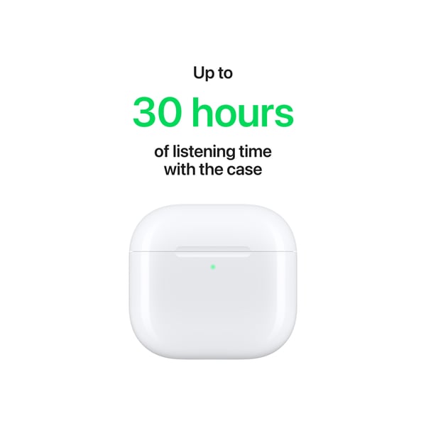 Apple AirPods 4 trådlösa öronsnäckor (MXP63)