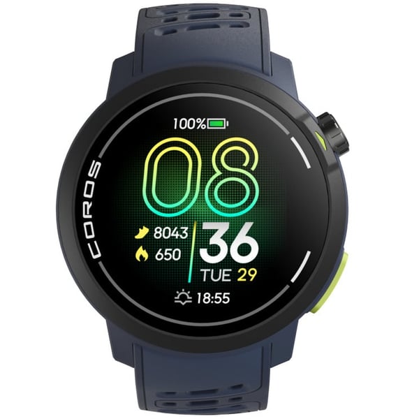 Coros Watch Pace Pro sportsur, 46 mm, blå