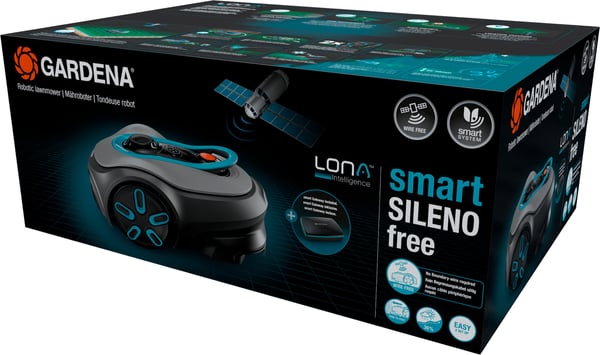 Gardena Smart Sileno Free 1500 robotgräsklippare, gränslös