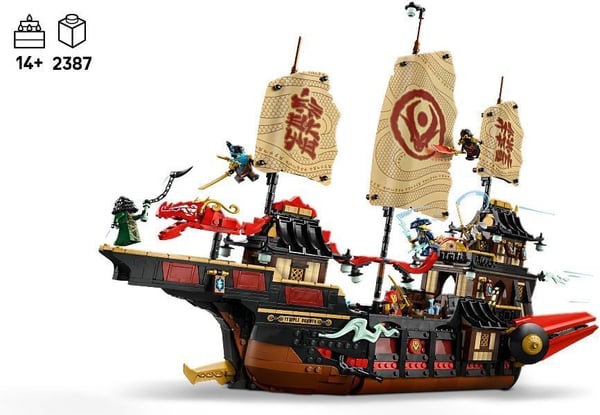 LEGO NINJAGO 71848 Tempelns Skepp