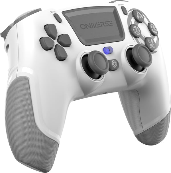 Oniverse Revolt v2 trådlös spelkontroll, Moon White, PS4