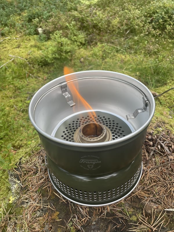 Trangia 25-3 UL friluftskök, grön