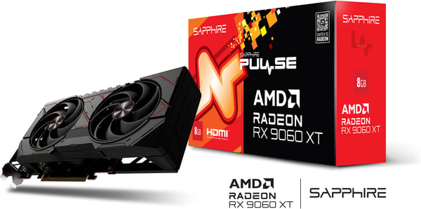 Sapphire PULSE RX 9060 XT GAMING OC 8 GB grafikkort