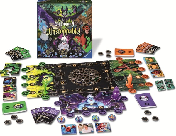 Ravensburger Disney Villainous Oemotståndlig! Engelskspråkig