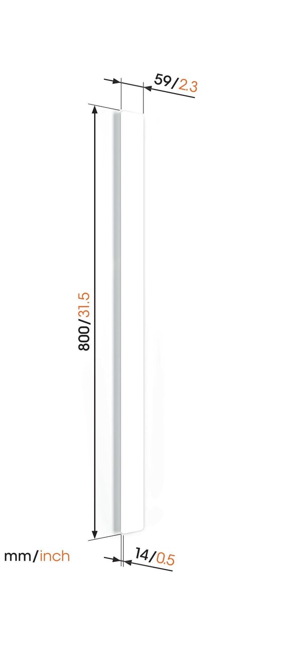 Vogel's TVA 6000 kabelskydd, vitt
