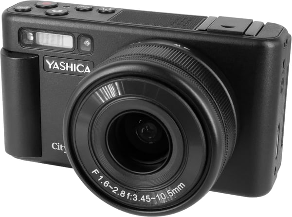 YASHICA City 100 digitalkamera, svart
