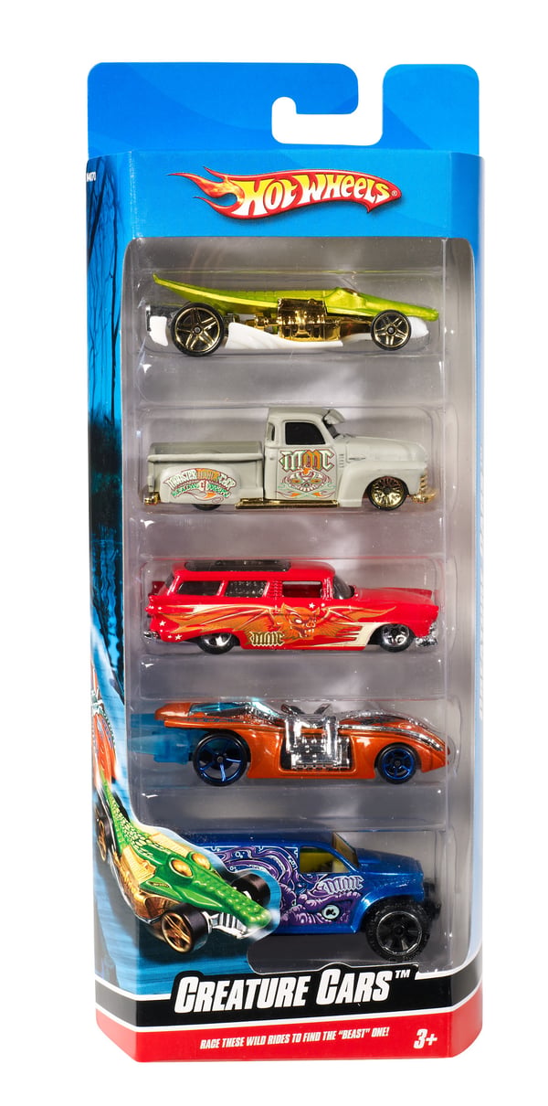 Hot Wheels -pyöröauto, 5 st