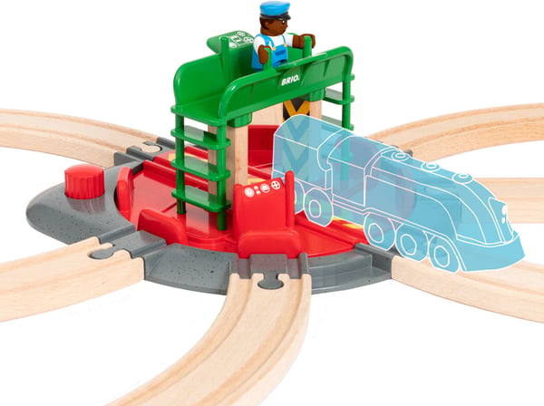 BRIO World 33476 - Drejebord og figur