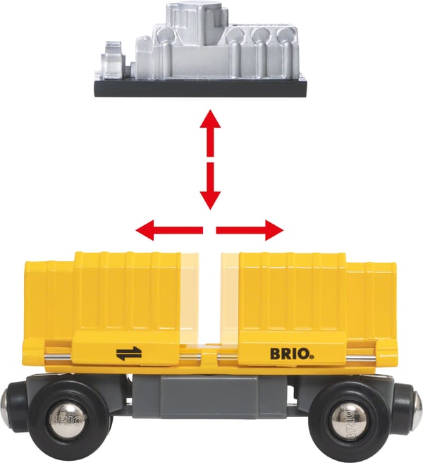 BRIO World 33982 - Vare- og 3 vogne
