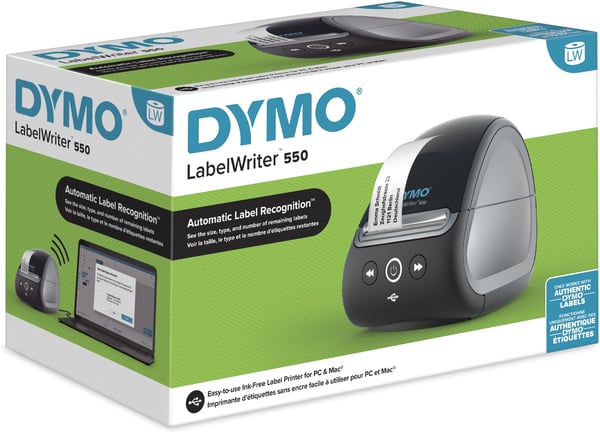 Dymo LabelWriter 550 -etikettskrivare