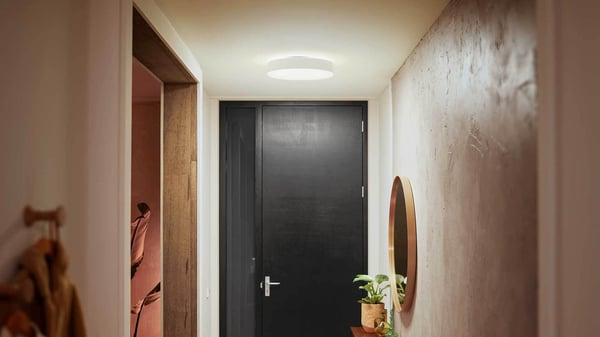Philips Hue Enrave M hvid ambiance smart loftslampe, mellemstor, hvid
