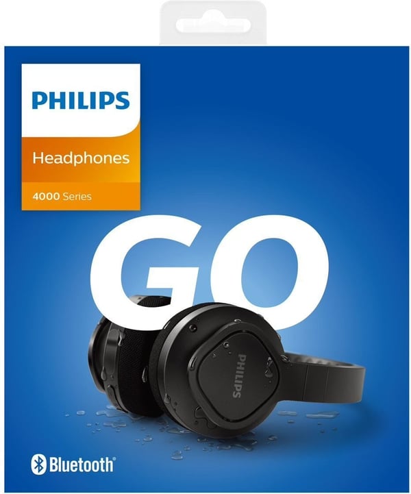 Philips A4216 - trådløse sportsøretelefoner, sort