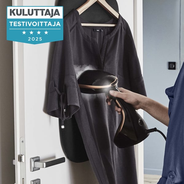 Tefal Access Steam Care -textilångare, svart/guld