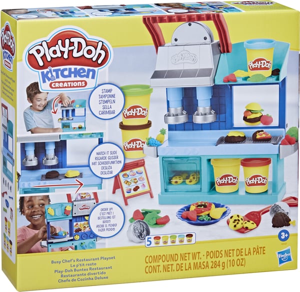 PLAY-DOH Busy Chefs Restaurant - restaurant lege sæt