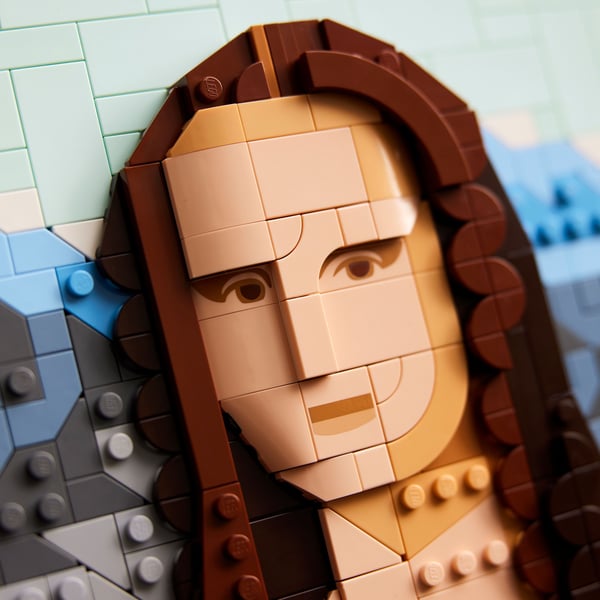 LEGO Art Mona Lisa Målning Byggset för vuxna 31213
