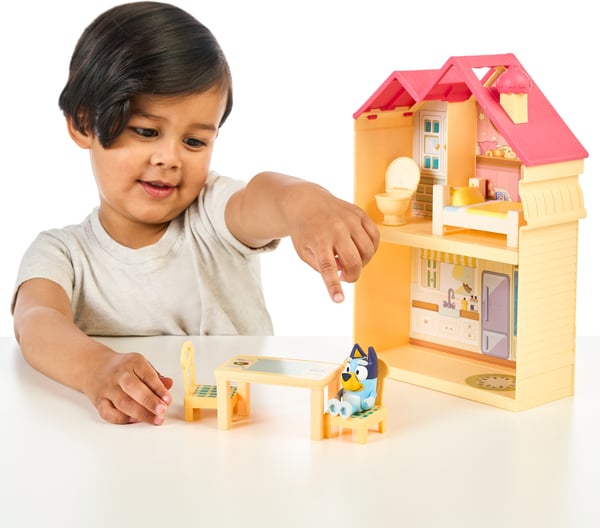 Bluey Mini Home - familiens minihus - legetøjssæt