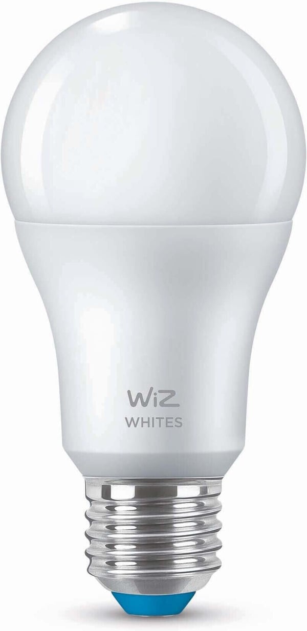 WiZ smartpære, E27, hvide lysnuancer, Wi-Fi, 2700-6500 K, 806 lm