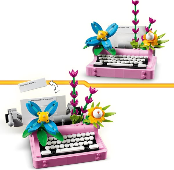 LEGO Creator 31169 – Skrivemaskine og blomster