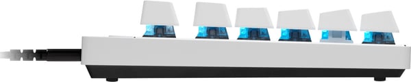Logitech G Pro X TKL RAPID -trådet gamingtastatur, hvid