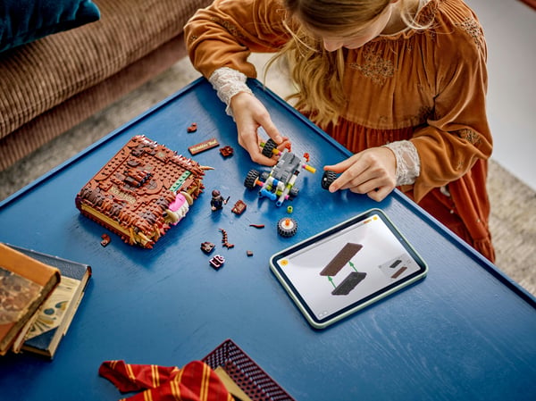 LEGO Harry Potter 76449 Skrikande Den Fruktansvärt Stora Monsterboken