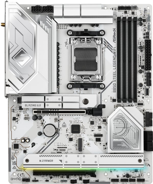 Asrock B850 Steel Legend WiFi AMD AM5 ATX-moderkort