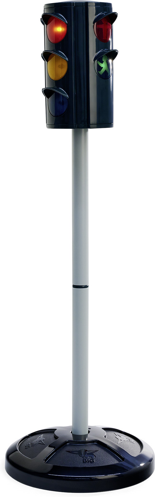 BIG Amplemann Trafikljus med ljus- och ljudfunktion