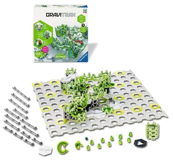 GraviTrax Action-Set Skytrax, kulbana, 122 delar