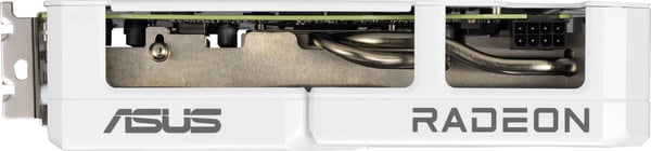 ASUS Dual Radeon RX 9060 XT 16 GB Vit Edition grafikkort