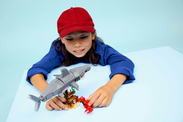 LEGO Creator 31381 Vild haj och skattkista 3-i-1