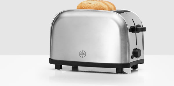 OBH Nordica Manhattan Steel -brødrister