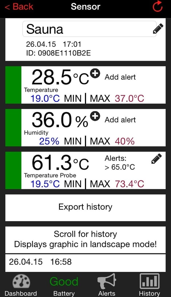 Finlands Termometer 8215 Pro WeatherHub -trådlös sändare med trådanslutning