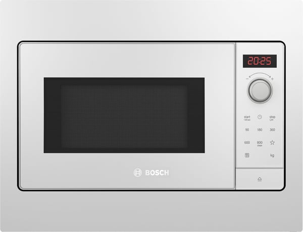 Bosch BFL523MW3 Serie 2 -mikrovågsugn, vit
