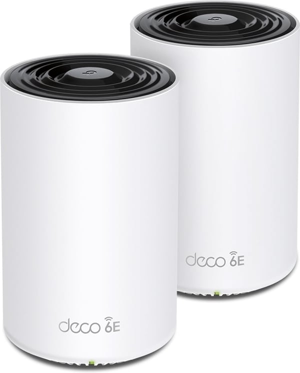TP-LINK Deco XE75 Tri-Band WiFi 6E -Mesh-system, 2-pack