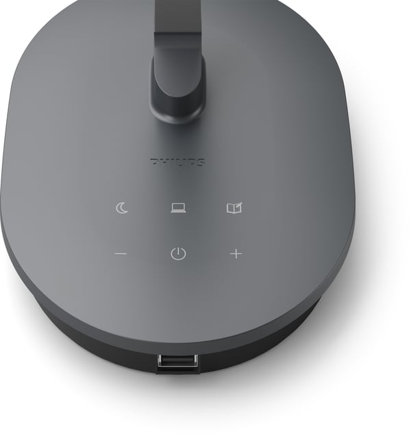 Philips Sword DSK610 - skrivebordslampe, grå