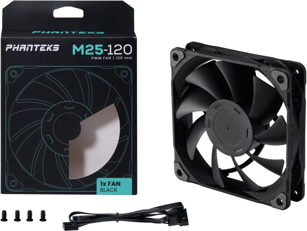 Phanteks M25-120 PWM -blæser, 120 mm