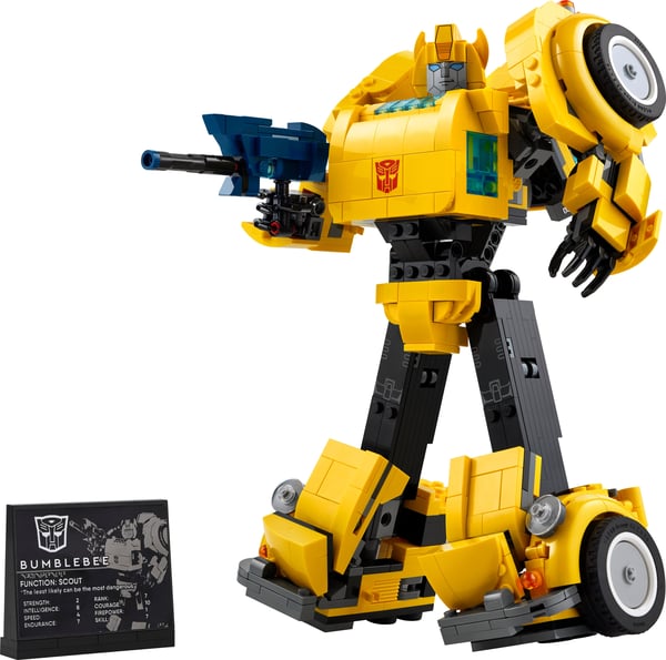 LEGO Icons Transformers Bumblebee Set 10338