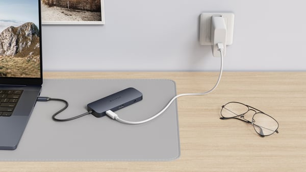 HyperDrive Next 10 Port USB-C Hub -adapter, blå