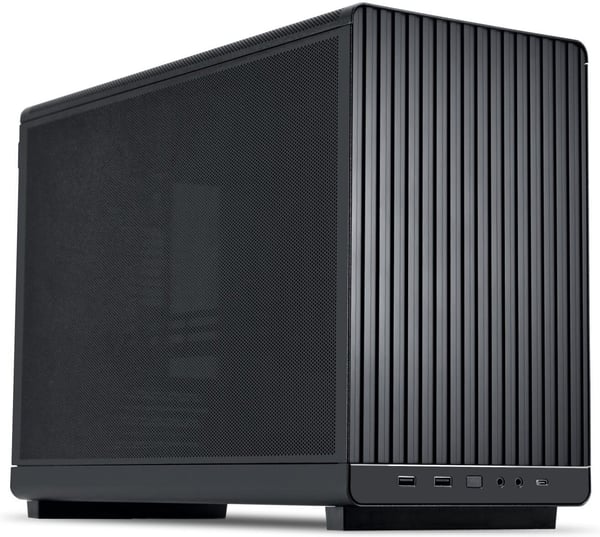 Lian Li A3-mATX Micro-ATX kabinet, sort